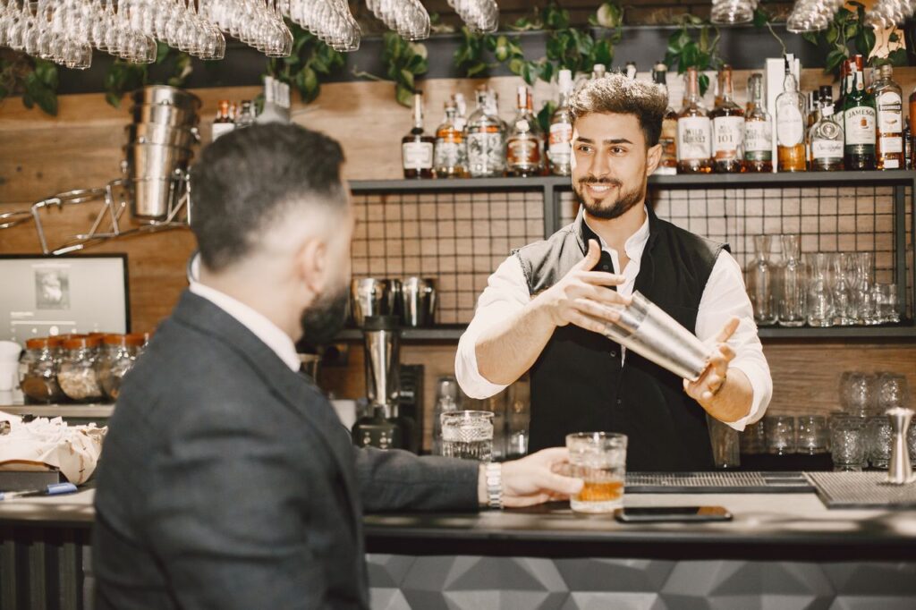 barman professionnel
