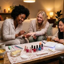 Organiser une soirée manucure entre copines