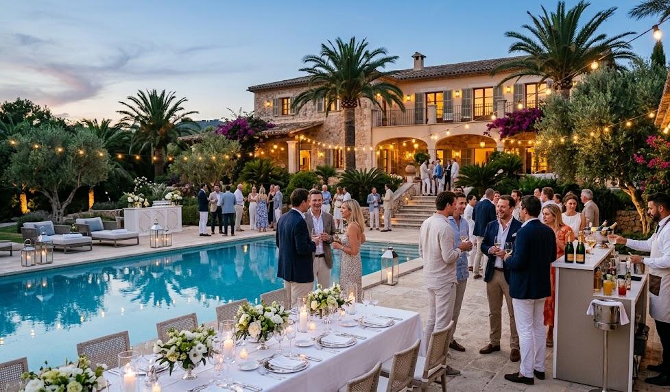 Soirée privée en villa
